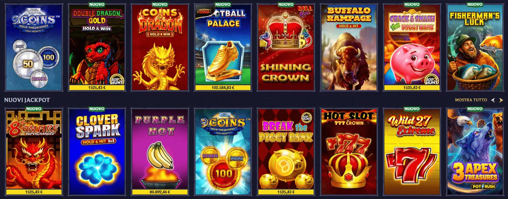 Giochi LolaJack Casino